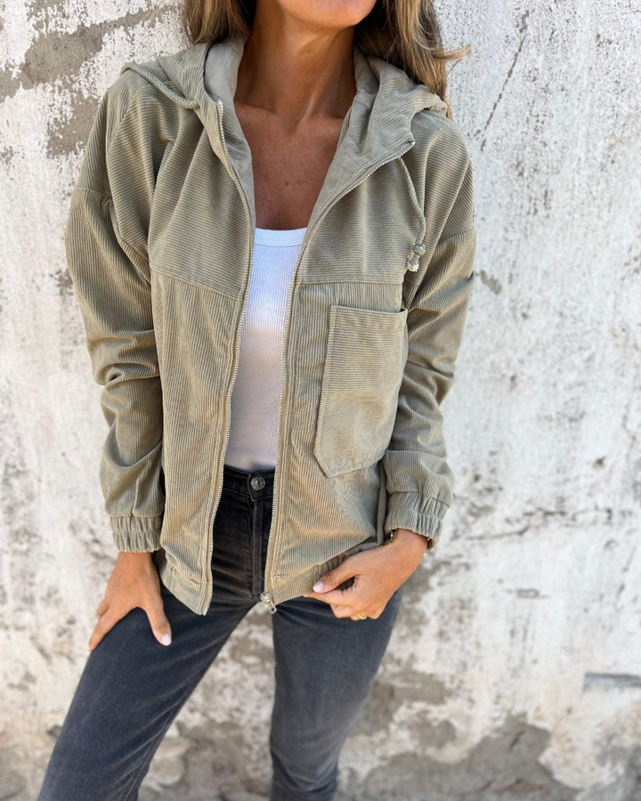 Адиана - яке с дълъг ръкав и цип