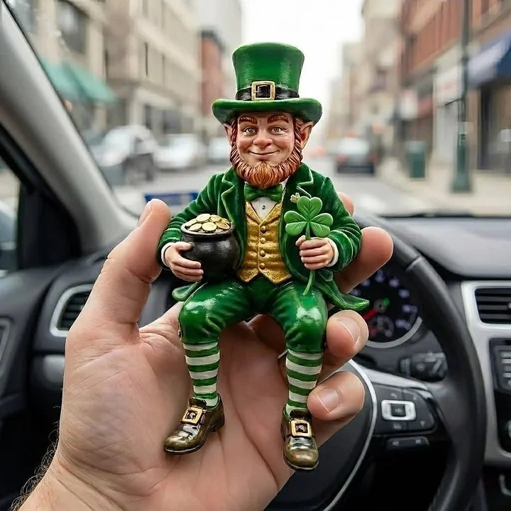 IrishFortune - Декоративна фигурка на леприкон за Деня на Свети Патрик