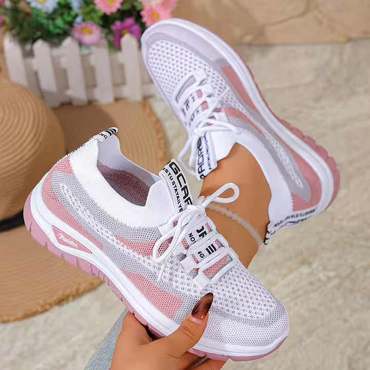 Loreta - Дишащи кецове с мрежест градиент